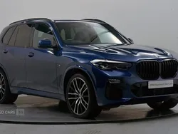 Blue Used 2021 BMW X5 M Sport SUV | £42,995 (Good price)