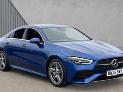 Blue Used 2025 Mercedes CLA180 Executive Sedan | £29,480 (Fair price)