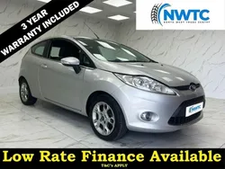 Silver Used 2012 Ford Fiesta Zetec Hatchback | £5,195 (Fair price)