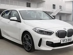 White Used 2021 BMW 118 M Sport Hatchback | £17,999 (Fair price)
