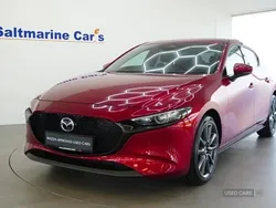 Red Used 2024 Mazda 3 Exclusive-Line Hatchback | £21,990 (Expensive)