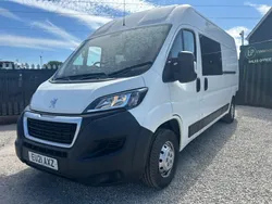 White Used 2021 Peugeot Boxer Van | £16,970 (Fair price)