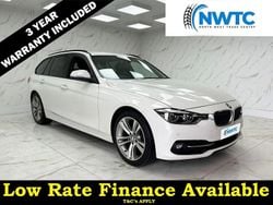 White Used 2016 BMW 318 Sport Line Estate | £8,495 (Fair price)