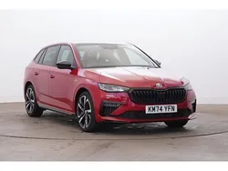 Velvet red metallic Used 2024 Skoda Scala Monte Carlo Hatchback | £20,913 (A bit pricey)