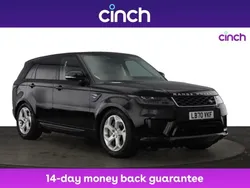 Black Used 2021 Land Rover Range Rover Sport HSE SUV | £31,969 (Good price)
