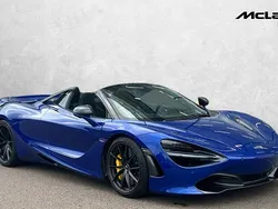 Blue Used 2021 McLaren 720S Cabriolet | £174,900 (Expensive)