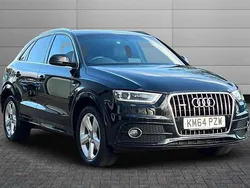 Mythos black Used 2014 Audi Q3 S-line plus SUV | £11,390 (Fair price)