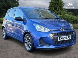 Blue Used 2019 Hyundai i10 Hatchback | £8,890 (Fair price)