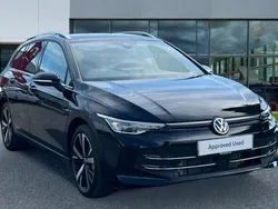 Grenadilla black metallic Used 2025 VW Golf VIII Style Estate | £28,321 (Expensive)