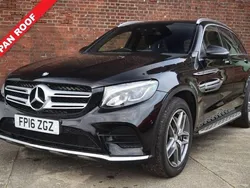 Black Used 2016 Mercedes GLC250 AMG Line Premium Estate | £15,469 (Good price)