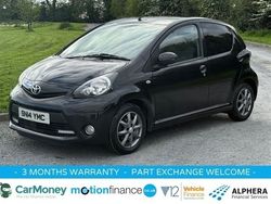 Black Used 2014 Toyota Aygo Hatchback | £4,788 (Expensive)