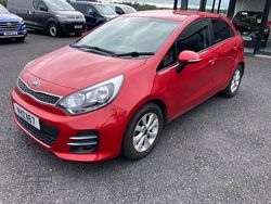 Red Used 2017 Kia Rio Hatchback | £6,250 (Fair price)
