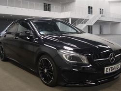 Black Used 2014 Mercedes CLA220 AMG Sedan | £10,500 (Fair price)