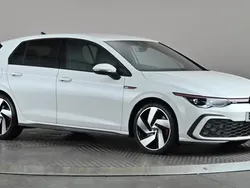 White Used 2021 VW Golf VIII GTI Hatchback | £22,477 (Fair price)