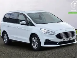 White Used 2020 Ford Galaxy Titanium MPV | £21,399 (Fair price)