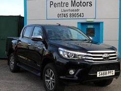 Black Used 2018 Toyota HiLux Pickup | £21,995 (Good price)