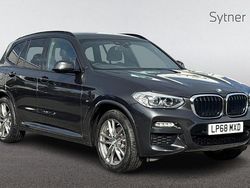 Grey Used 2018 BMW X3 M Sport SUV | £23,750 (Fair price)