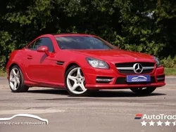 Red Used 2014 Mercedes SLK250 AMG Cabriolet | £8,799 (Fair price)