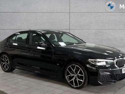 Black Used 2022 BMW 520 M Sport Sedan | £28,958 (Fair price)