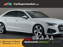 White Used 2020 Audi A4 S-Line Sedan | £21,697 (Super price)