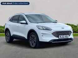 White Used 2022 Ford Kuga Titanium SUV | £18,180 (Fair price)