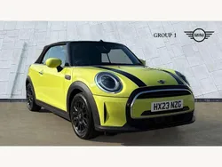 Yellow Used 2023 Mini Cooper Cabriolet Classic Cabriolet | £20,350 (A bit pricey)
