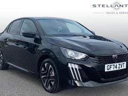 Black Used 2024 Peugeot 208 Allure Hatchback | £15,588 (Fair price)