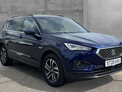 Blue Used 2020 Seat Tarraco SE Technology SUV | £18,195 (Fair price)