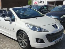 White Used 2012 Peugeot 207 CC Roland Garros Cabriolet | £4,190 (Fair price)