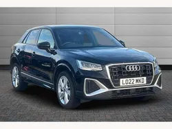 Mythos black Used 2022 Audi Q2 S-Line SUV | £23,550 (Fair price)