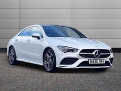 White Used 2020 Mercedes CLA200 AMG Line Premium Plus Coupe | £22,990 (A bit pricey)