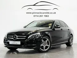 Black Used 2015 Mercedes C250 Sedan | £11,950 (Fair price)