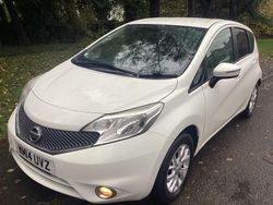 White Used 2014 Nissan Note Acenta MPV | £3,290 (Fair price)