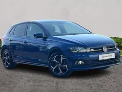 Blue Used 2021 VW Polo R-line Hatchback | £15,995 (Fair price)
