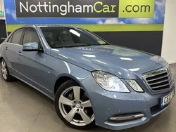 Blue Used 2012 Mercedes E350 Avantgarde Sedan | £6,495 (Fair price)