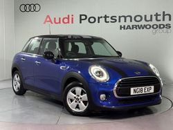 Blue Used 2018 Mini Cooper Hatch Hatchback | £10,190 (Good price)