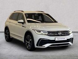 White Used 2023 VW Tiguan R-line SUV | £27,089 (Fair price)