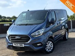 Blue Used 2020 Ford Transit Custom Limited Estate | £20,990 (Expensive)