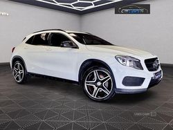 White Used 2015 Mercedes GLA200 AMG line SUV | £10,475 (Fair price)