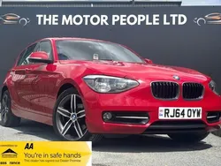 Red Used 2015 BMW 116 Sport Line Hatchback | £4,295 (Fair price)