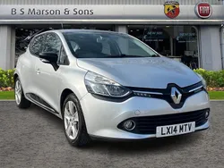 Silver Used 2014 Renault Clio IV Dynamique Hatchback | £5,795 (Fair price)