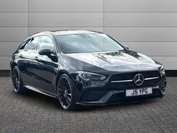 Black Used 2023 Mercedes CLA200 AMG Line Premium Plus Estate | £27,495 (Good price)