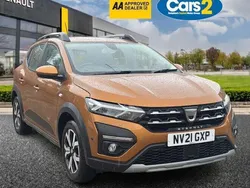 Orange Used 2021 Dacia Sandero Prestige Hatchback | £9,995 (Fair price)