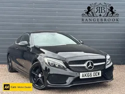 Black Used 2016 Mercedes C220 AMG line Coupe | £13,999 (Fair price)