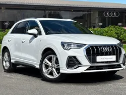 Glacier white, metallic Used 2019 Audi Q3 S-Line SUV | £21,879 (Fair price)