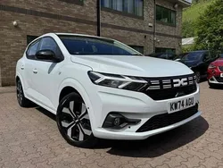 Glacier white Used 2024 Dacia Sandero Journey Hatchback | £13,940 (Good price)