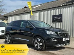 Black Used 2017 Peugeot 3008 Allure Hatchback | £7,490 (A bit pricey)