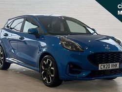 Blue Used 2020 Ford Puma Gen-E ST-Line X SUV | £13,802 (Fair price)