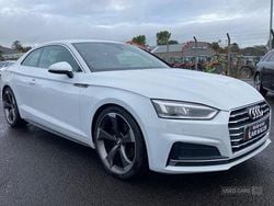 White Used 2017 Audi A5 S-Line Coupe | £13,650 (Fair price)