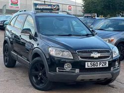 Black Used 2010 Chevrolet Captiva LTZ SUV | £2,500